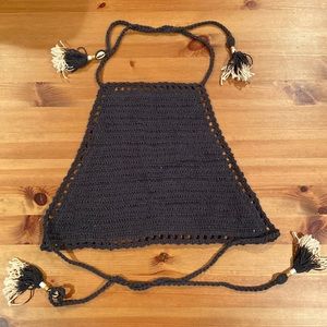 She Made Me Crochet Top NWOT